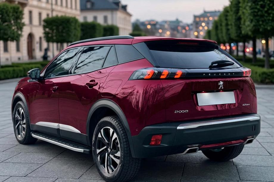 Peugeot 2008 2019– Fullmond side steps (2 stuks, aluminium) Image