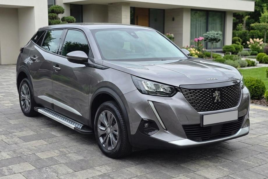 Peugeot 2008 2019– Zijdrempels Vision New Grey (set van 2, aluminium) Image
