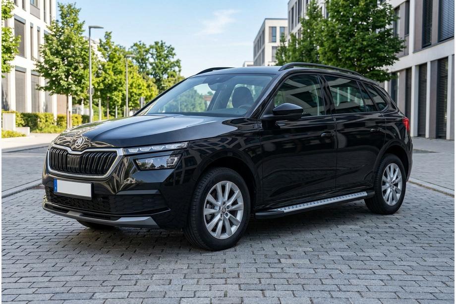 Skoda Kamiq 2019– Side steps Allmond Grey (set van 2, aluminium) Image