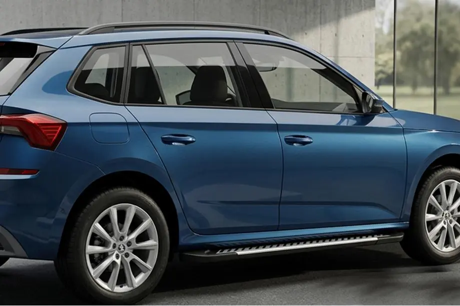 Skoda Kamiq 2019– Side steps Line (2 stuks, aluminium) Image