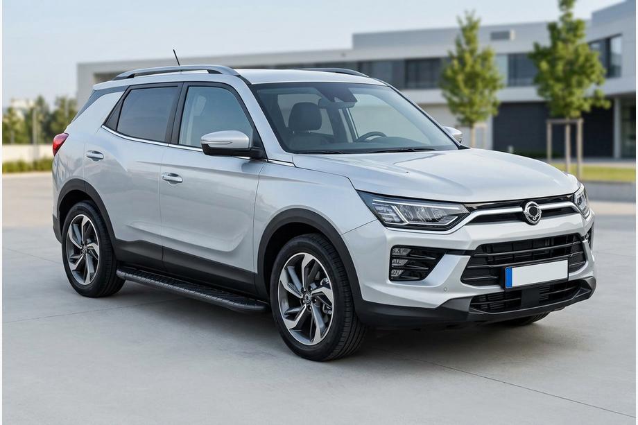 SsangYong Korando 2019– Bosphore Black zijtreden (2 stuks, aluminium) Image