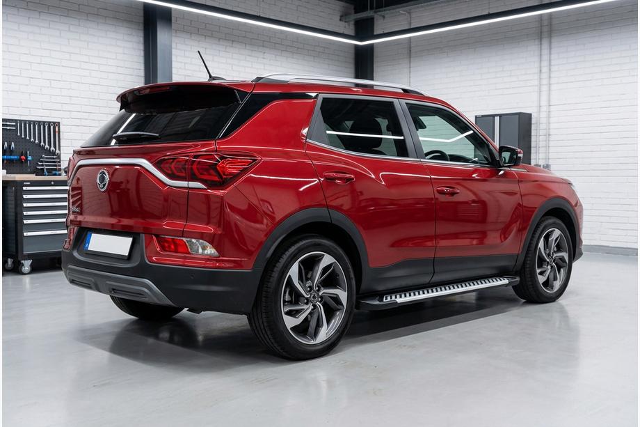 SsangYong Korando 2019– Side steps Line (2 stuks, aluminium) Image