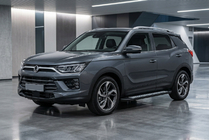 SsangYong Korando 2019– Zijtreden Vision New Black (2 stuks, aluminium) foto 1