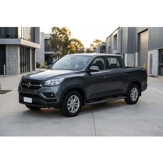 Bosphore Black zijtreden (2 stuks, aluminium) SsangYong Musso II 2018– foto 1