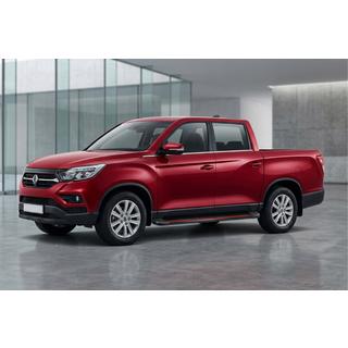 Side steps Maya Red (2 stuks, aluminium) SsangYong Musso II 2018– foto 1