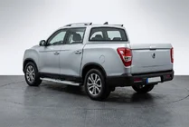 SsangYong Musso II 2018– Mevsim Grey side steps (2 stuks, aluminium) foto 1