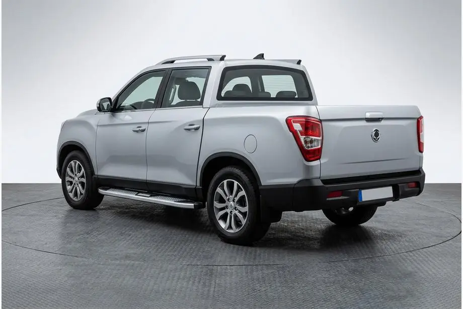 SsangYong Musso II 2018– Mevsim Grey side steps (2 stuks, aluminium) Image