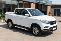SsangYong Musso II 2018– Side steps Line (2 stuks, aluminium) foto 1