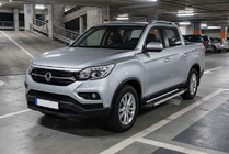 SsangYong Musso II 2018– RedLine side steps (2 st., aluminium) foto 1