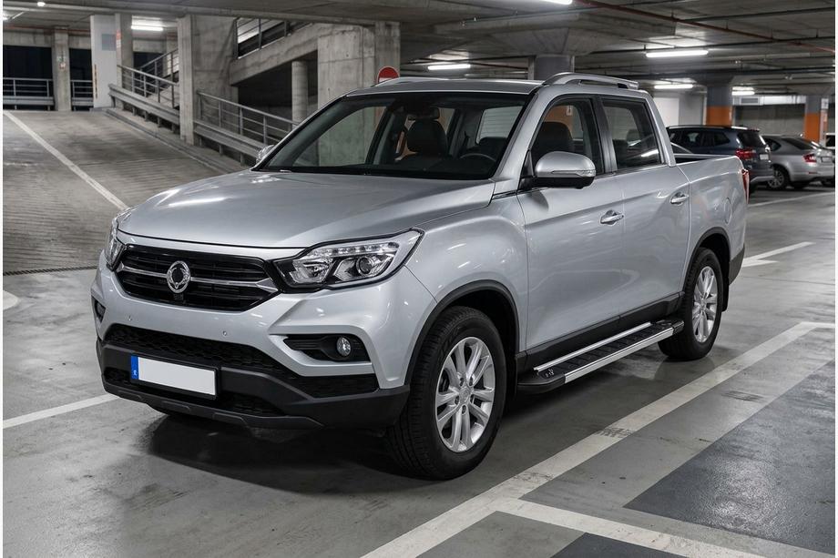 SsangYong Musso II 2018– RedLine side steps (2 st., aluminium) Image