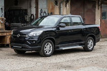 SsangYong Musso II 2018– Zijdrempels Vision New Grey (set van 2, aluminium) foto 1
