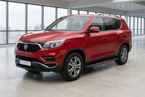 SsangYong Rexton II 2017– Side steps Maya Red (2 stuks, aluminium) foto 1