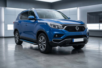 SsangYong Rexton II 2017– Maya Blue zijtreden (2 stuks, aluminium) foto 1