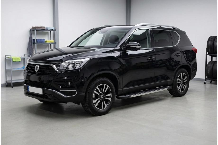 SsangYong Rexton II 2017– RedLine side steps (2 st., aluminium) Image