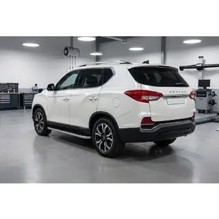 Side steps Tayga Grey (2 stuks, aluminium) foto 1