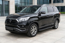 SsangYong Rexton II 2017– Tayga Black zijtreden (set van 2, aluminium) foto 1