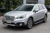 Subaru Outback 2014–2019 Maya V1 zijtreden (2 stuks, aluminium) foto 1