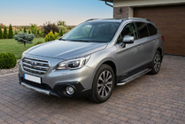 Subaru Outback 2014–2019 Side steps Maydos V2 (2 stuks, aluminium) foto 1