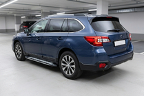 Subaru Outback 2014–2019 Rainbow zijtreden (set van 2, aluminium) foto 1