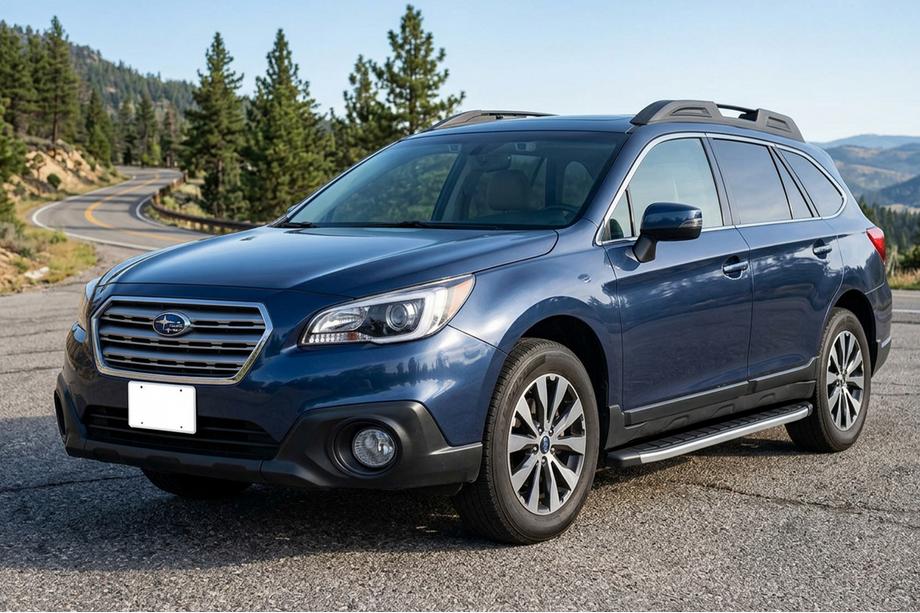Subaru Outback 2014–2019 Fullmond side steps (2 stuks, aluminium) Image