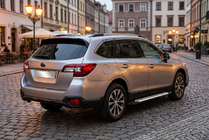 Subaru Outback 2014–2019 Side steps Line (2 stuks, aluminium) foto 1