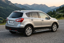 Suzuki SX4 S-Cross 2013–2016 Zijtreden Vision New Black (2 stuks, aluminium) foto 1