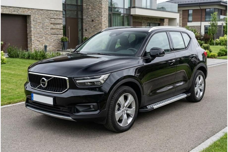 Volvo XC40 2018– Zijdrempels Vision New Grey (set van 2, aluminium) Image