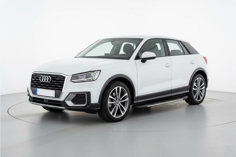 Audi Q2 2016– Bosphore Grey zijtreden (set van 2, aluminium) Image