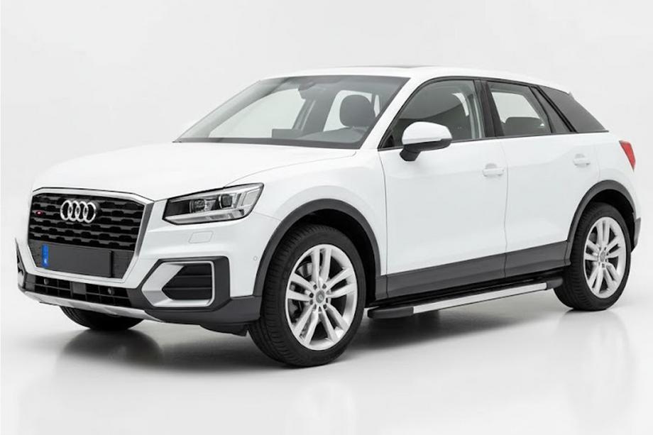 Audi Q2 2016– Duru side steps (2 stuks, aluminium) Image