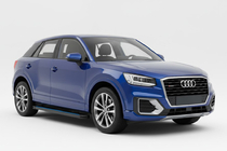 Audi Q2 2016– Maya Blue zijtreden (2 stuks, aluminium) foto 1