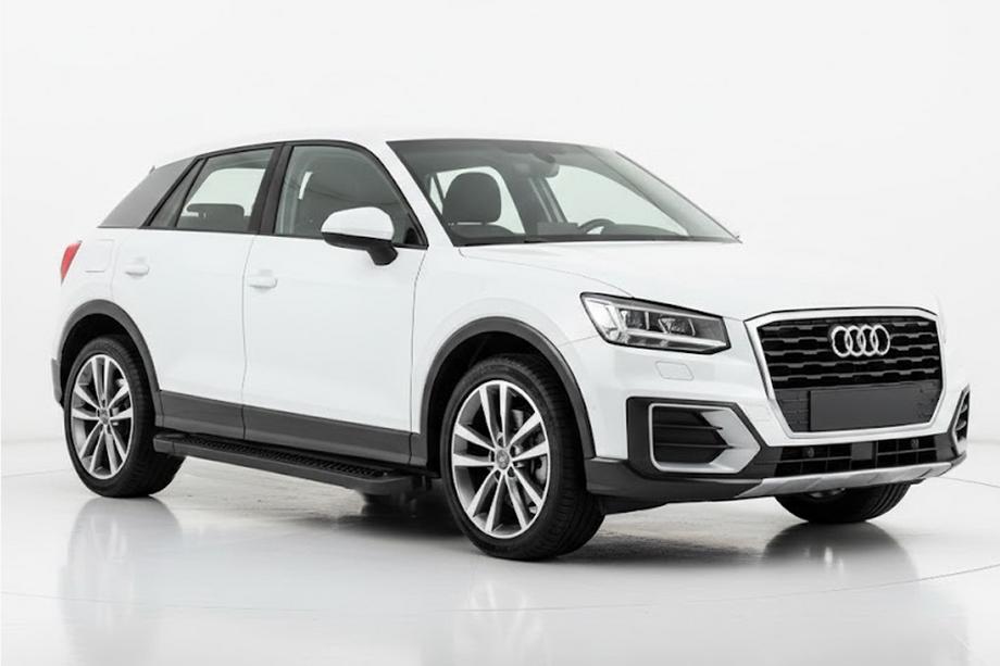 Audi Q2 2016– Allmond Black side steps (2 st., aluminium) Image