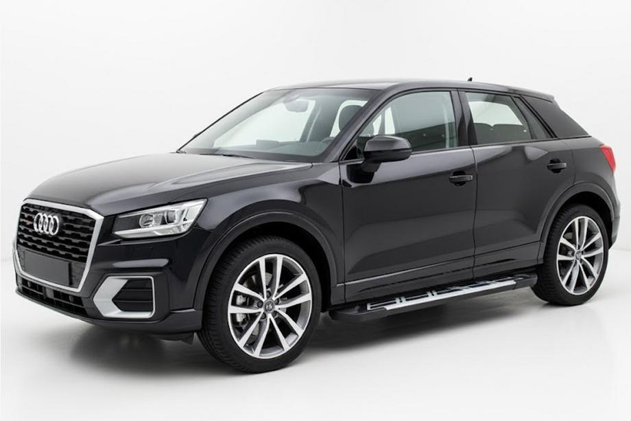 Audi Q2 2016– Sunrise side steps (set van 2, aluminium) Image