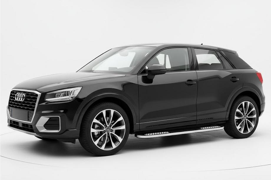 Audi Q2 2016– Side steps Tayga V2 (2 stuks, aluminium) Image