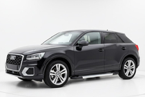 Audi Q2 2016– Zijdrempels Vision New Grey (set van 2, aluminium) foto 1