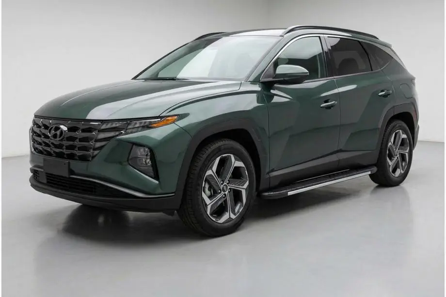 Hyundai Tucson NX4 2021– Bosphore Grey zijtreden (set van 2, aluminium) Image
