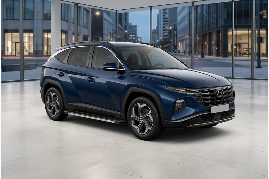 Hyundai Tucson NX4 2021– Maya V1 zijtreden (2 stuks, aluminium) Image