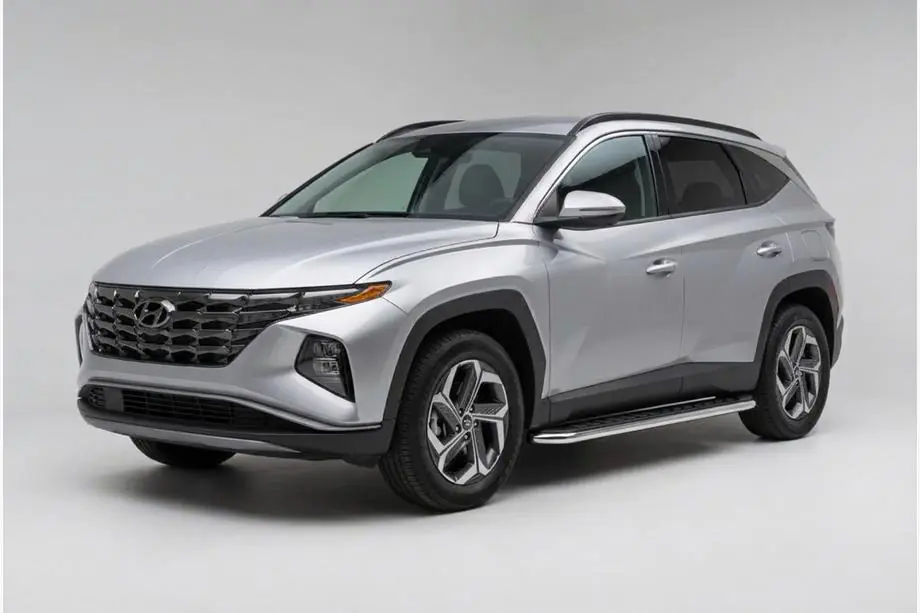Hyundai Tucson NX4 2021– Maydos V1 zijtreden (2 stuks, aluminium) Foto 1