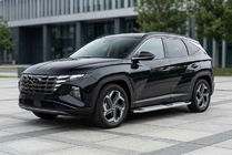 Hyundai Tucson NX4 2021– Mevsim Grey side steps (2 stuks, aluminium) foto 1