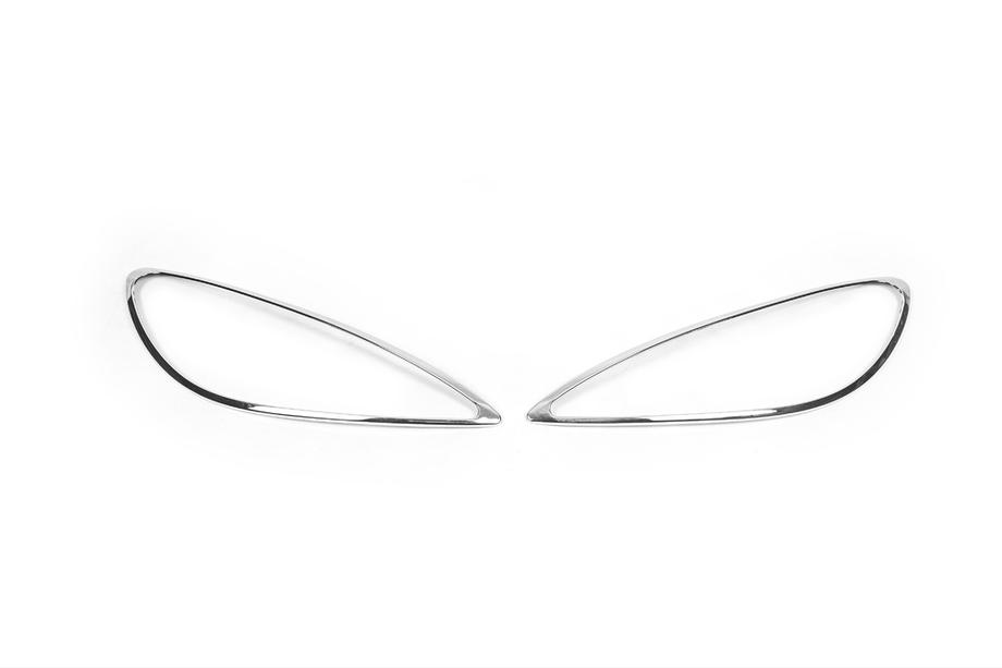 Peugeot 307 2001–2008 Koplampranden (2 stuks, kunststof) Image