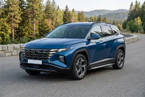 Hyundai Tucson NX4 2021– Zijtreden Vision New Black (2 stuks, aluminium) foto 1