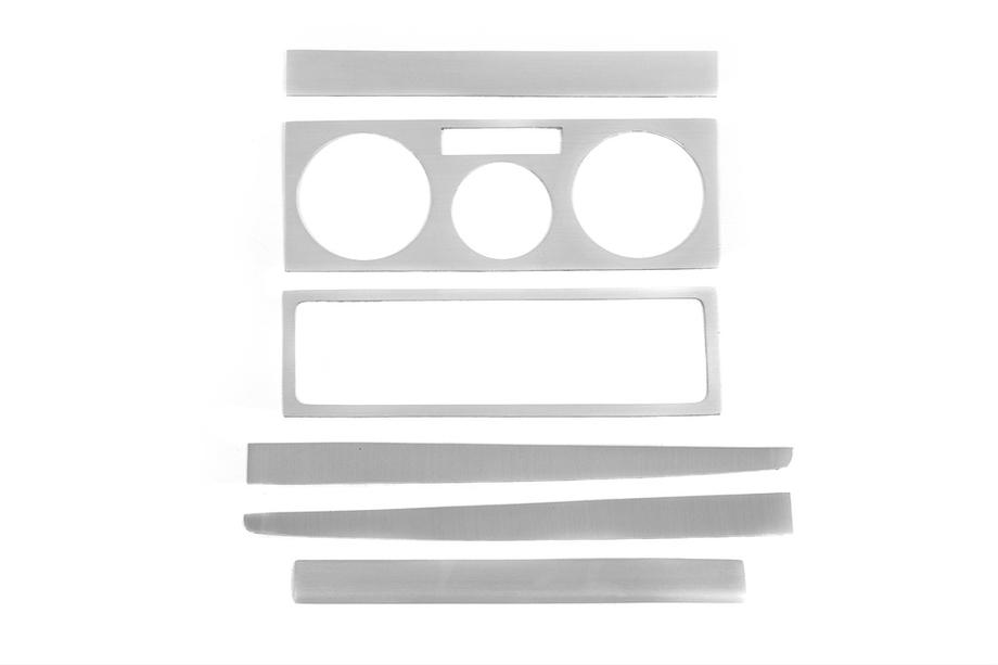 Volkswagen Golf 4 1997–2006 Aluminium dashboard sierlijsten (airco) Image
