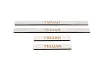 Volkswagen Tiguan 2016–2023 Carmos dorpellijsten (RVS) foto 5