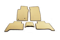 Toyota Land Cruiser Prado 120 2002–2009 EVA automatten (2 rijen, beige) foto 1