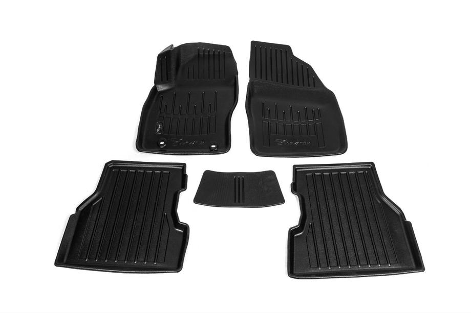 Ford Focus II 2005–2008 Stingray 3D automatten (5 stuks, polyurethaan) Image