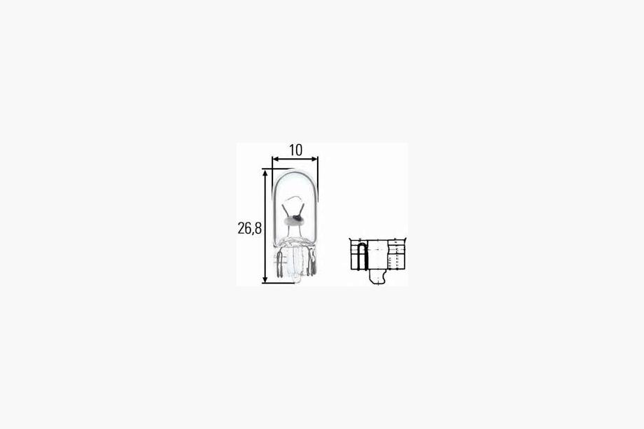 Signaallamp Narva 17177 W5W 12V 5W W2,1X9,5d Image
