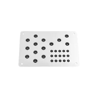 Hielplaat voor automatten V4 (aluminium) foto 1