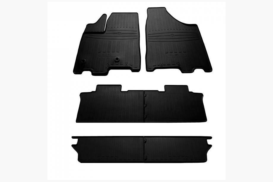Toyota Sienna 2010–2020 Rubberen automatten voor 7 zitplaatsen (3 rijen, Stingray Premium) Foto 1