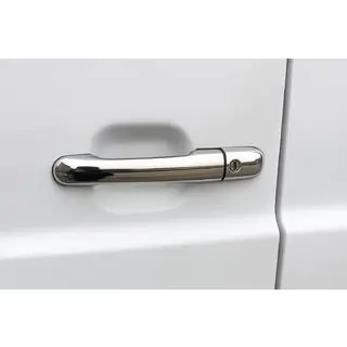 RVS deurgreep afdekkappen (set van 2)