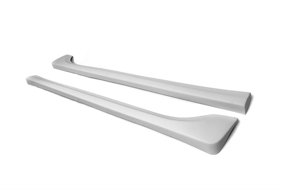 Renault Logan I 2008–2013 Side skirts HB (overspuitbaar) Foto 1