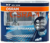 Osram H7 55W Night Breaker Plus 64210NBP koplamp foto 1